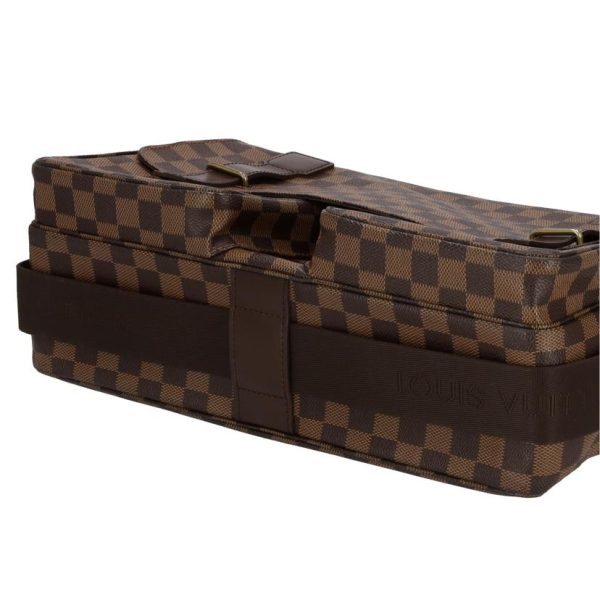 85377 3 Louis Vuitton Broadway Damier Ebene Bag Brown