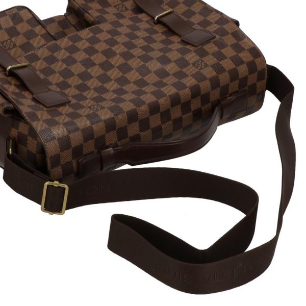 85377 4 Louis Vuitton Broadway Damier Ebene Bag Brown