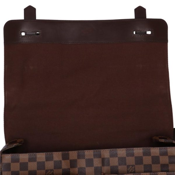 85377 6 Louis Vuitton Broadway Damier Ebene Bag Brown