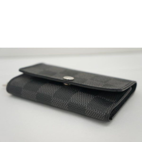 85393 3 Louis Vuitton Multicle 6 Key Holder Damier Graphite