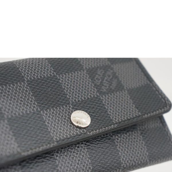 85393 7 Louis Vuitton Multicle 6 Key Holder Damier Graphite