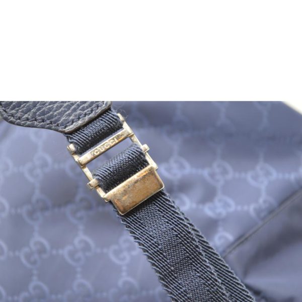 85399 10 Gucci GG Nylon Day Backpack Blue