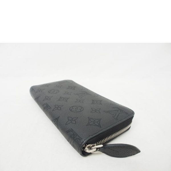 85453 7 Louis Vuitton Zippy Wallet Monogram Mahina Wallet Noir