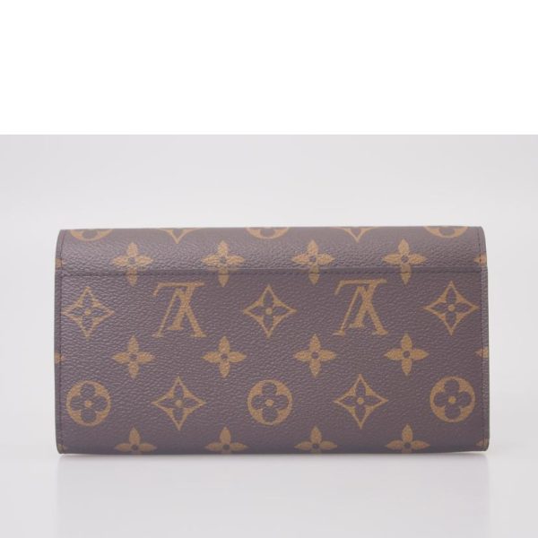 85477 2 Louis Vuitton Sala Wallet Monogram Brown