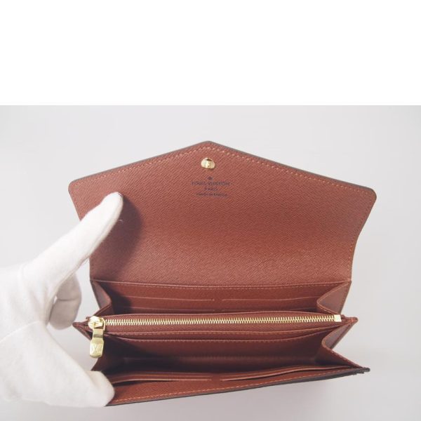 85477 4 Louis Vuitton Sala Wallet Monogram Brown