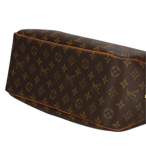 85490 3 Louis Vuitton Bowling Vanity Old Deauville Monogram Bag Brown