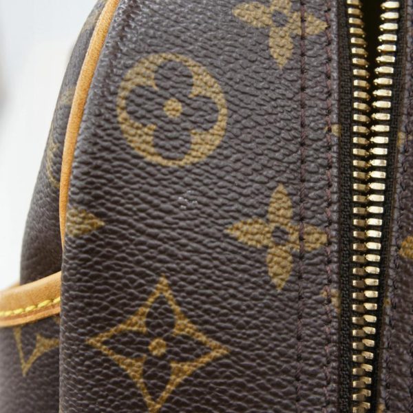 85490 8 Louis Vuitton Bowling Vanity Old Deauville Monogram Bag Brown