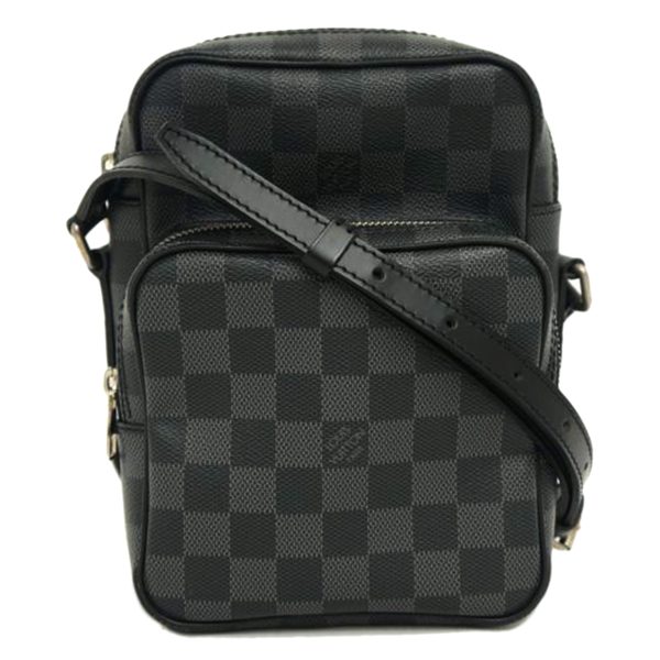 85577 1 Louis Vuitton Rem Messenger Bag Damier