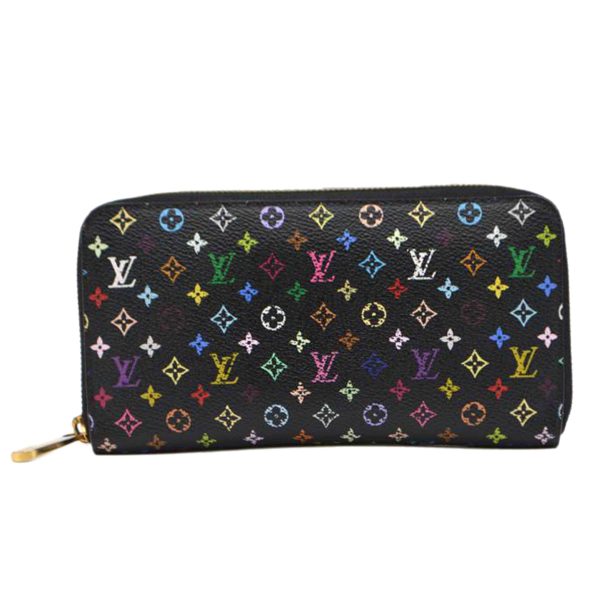 85603 1 Louis Vuitton Zippo Wallet Noir Grenade Wallet Multi