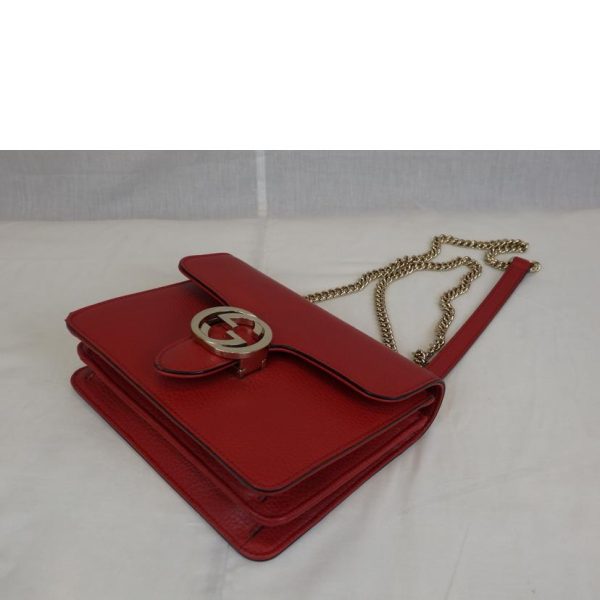 85648 3 Gucci Interlocking G Chain Shoulder Bag