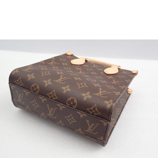 85754 3 Louis Vuitton Sac Plat BB Monogram Bag Brown