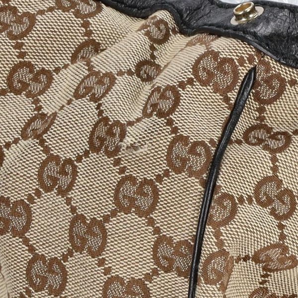 85836 10 Gucci GG Canvas Handbag