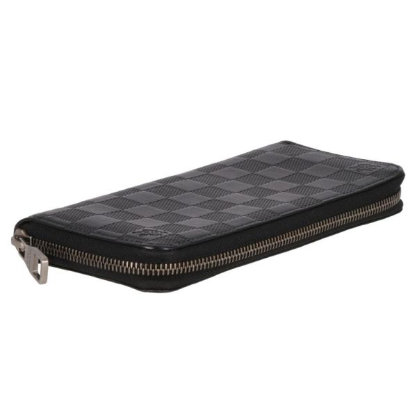 85875 4 Louis Vuitton Zippy Wallet Vertical Damier Infini Onyx