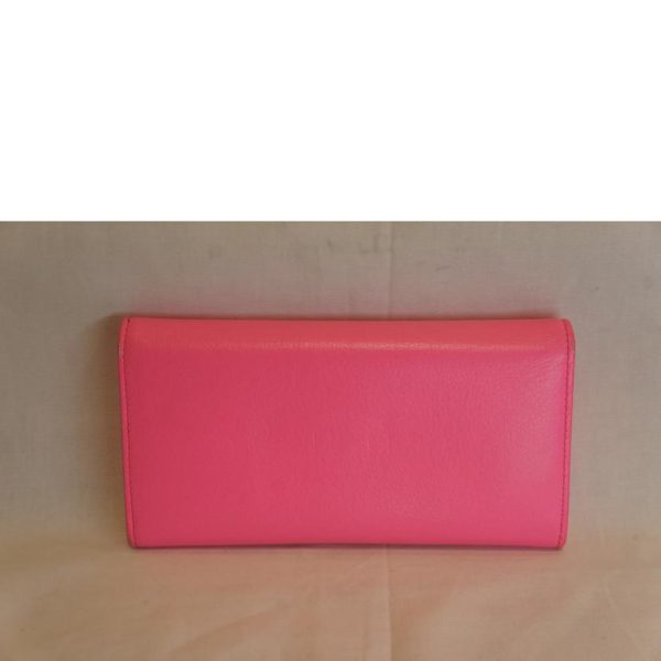 85993 2 Balenciaga Paper Long Wallet Pink