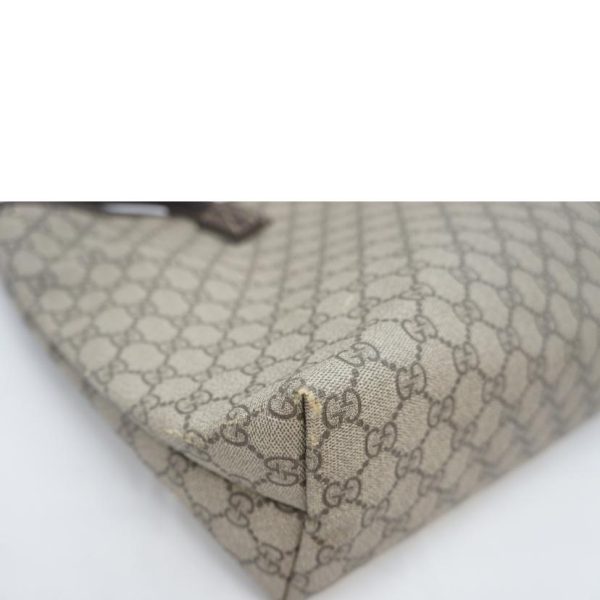 86109 6 Gucci GG Supreme Tote Bag Beige