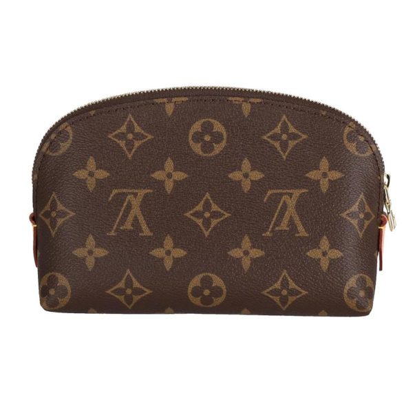 86239 2 Louis Vuitton Pochette Cosmetics Bag Monogram Brown