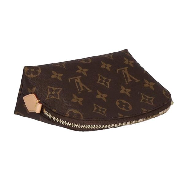 86239 4 Louis Vuitton Pochette Cosmetics Bag Monogram Brown