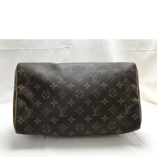 86292 3 Louis Vuitton Speedy 30 Handbag Monogram Brown