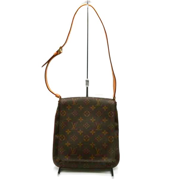 86365 1 Louis Vuitton Musette Salsa SS Monogram Shoulder Bag Brown