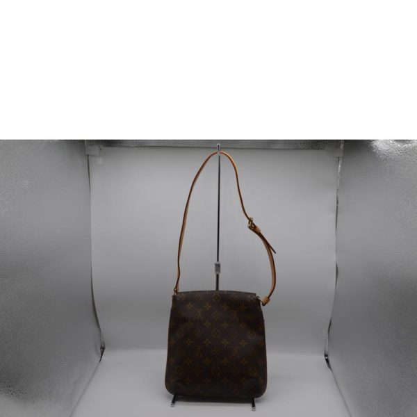 86365 2 Louis Vuitton Musette Salsa SS Monogram Shoulder Bag Brown