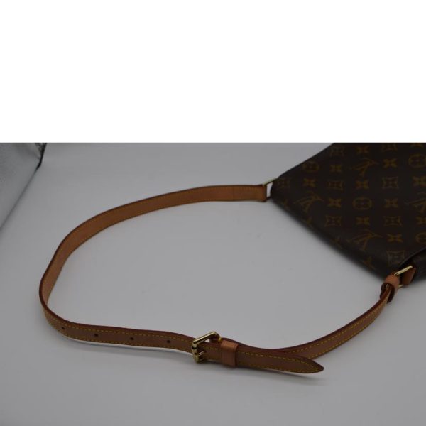 86365 3 Louis Vuitton Musette Salsa SS Monogram Shoulder Bag Brown