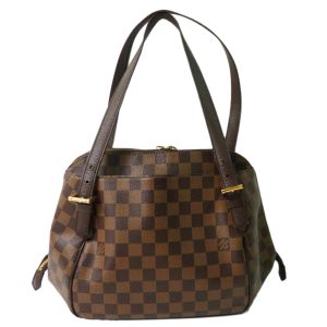 86383 1 Louis Vuitton Vivacite GM Shoulder Bag Monogram Brown