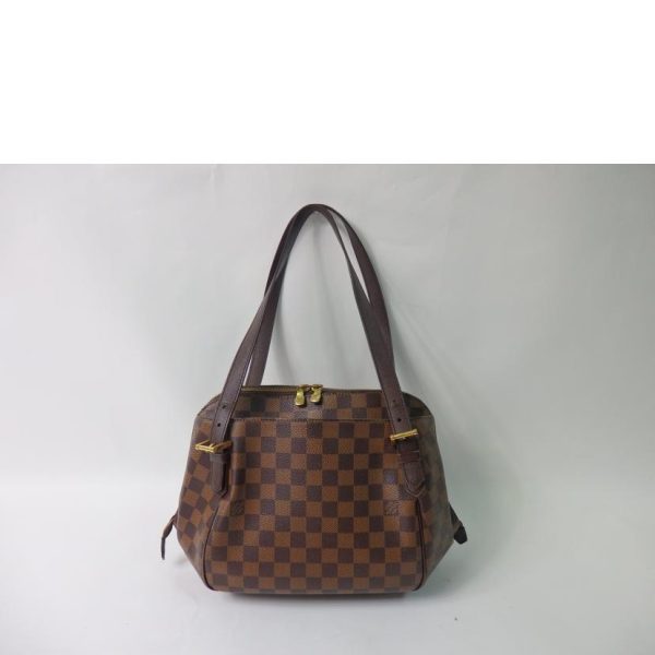 86383 2 Louis Vuitton Belem MM Handbag Damier