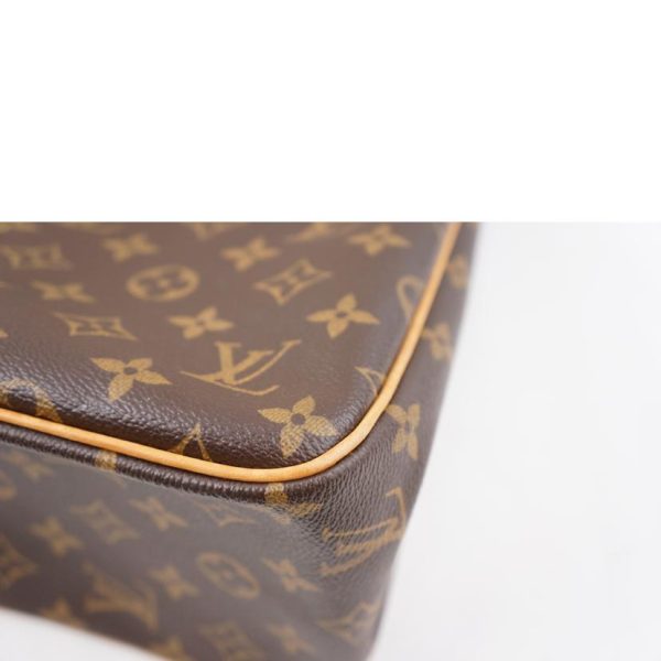 86475 7 Louis Vuitton Batignolles Vertical Monogram Tote Bag Brown