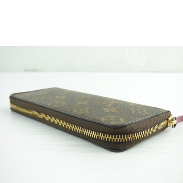 86573 3 Louis Vuitton Portefeuil Clemence Monogram Wallet Fuchsia