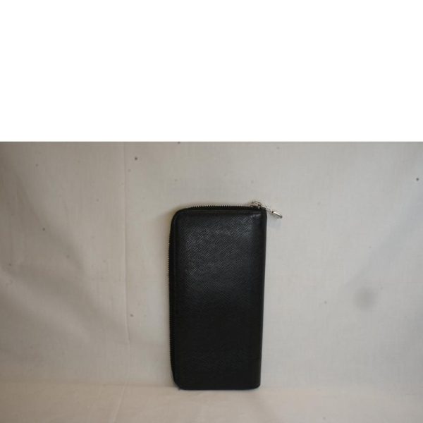 86615 2 Louis Vuitton Zippy Wallet Vertical Taiga Wallet Black