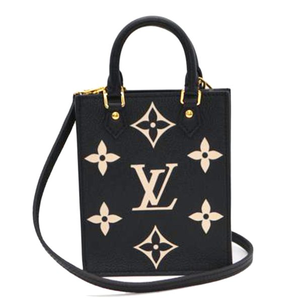 86713 1 Louis Vuitton Petite Sac Plat Bag Monogram Empreinte