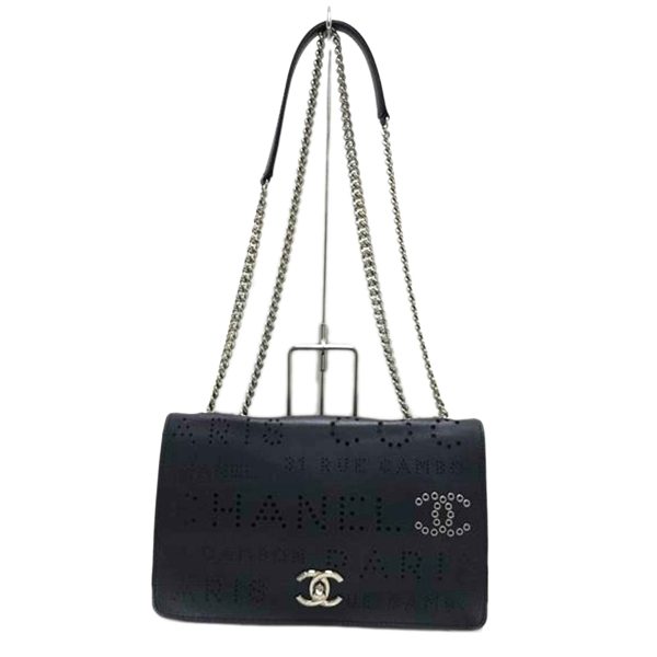 86742 1 Chanel Punching Logo Chain Without Pouch