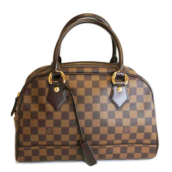 86745 1 Louis Vuitton Duomo Bag Damier Canvas Brown