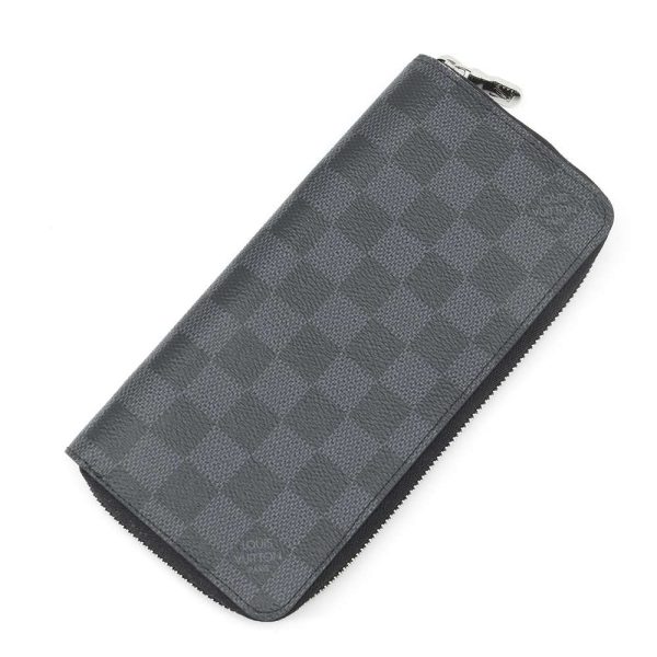 8677549 01 Louis Vuitton Zippy Long Wallet Damier Graphite