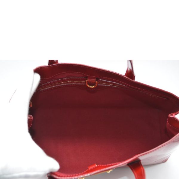 86783 6 Louis Vuitton Wilshire PM Bag Vernis Leather Pomme dAmour Red