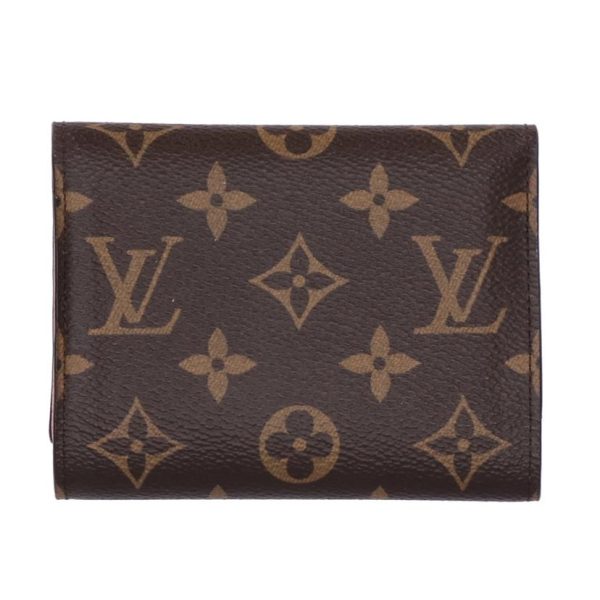 86813 2 Louis Vuitton Portefeuille Victorine Monogram Wallet Pink