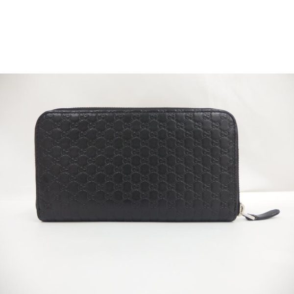 86907 2 Gucci Micro Shima Round Zipper Wallet