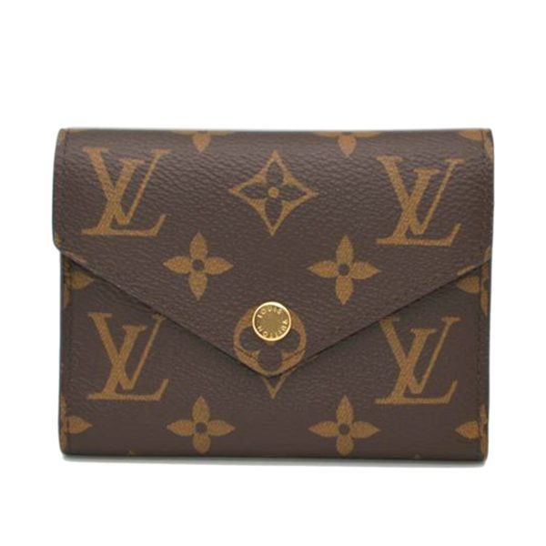 87001 1 Louis Vuitton Portefeuil Victorine Wallet Monogram Maron