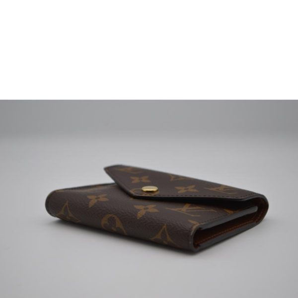 87001 3 Louis Vuitton Portefeuil Victorine Wallet Monogram Maron