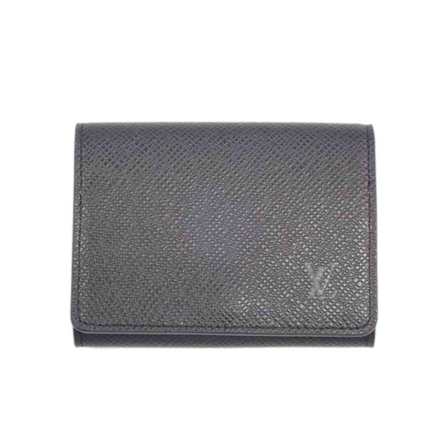 87052 1 Louis Vuitton Amberop Carte de Visit NM Card Holder Noir