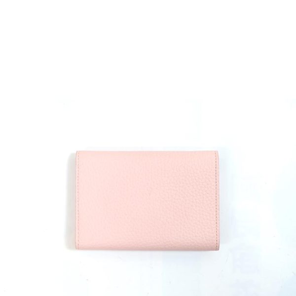 87083 2 Louis Vuitton Portefeuil Capucines Compact Wallet Rose Jasmine