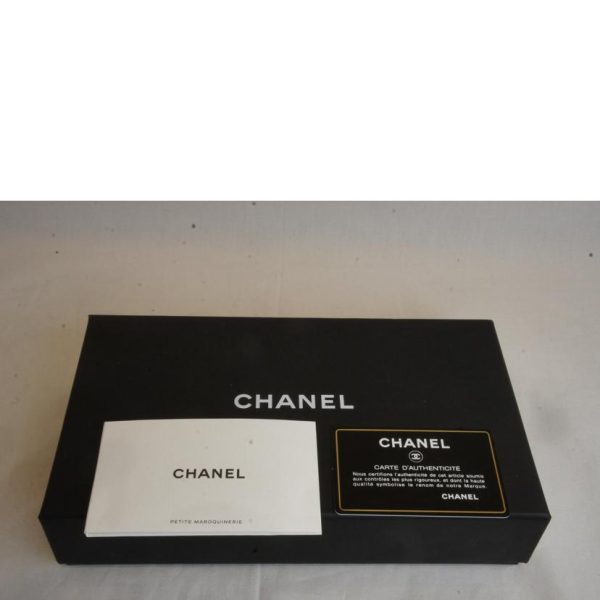 87430 6 Chanel Matelasse Melon Wallet Blue