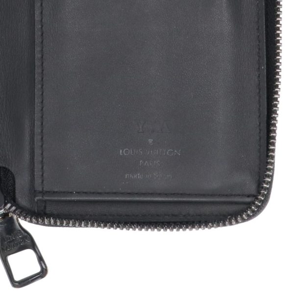 87441 7 Louis Vuitton Zippy Taurillon Wallet Black