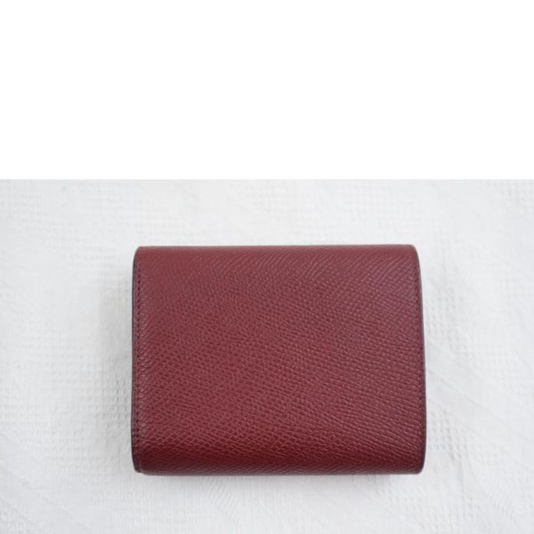 87607 2 Celine Compact Wallet Leather