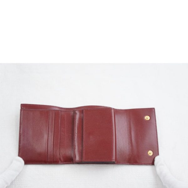 87607 4 Celine Compact Wallet Leather