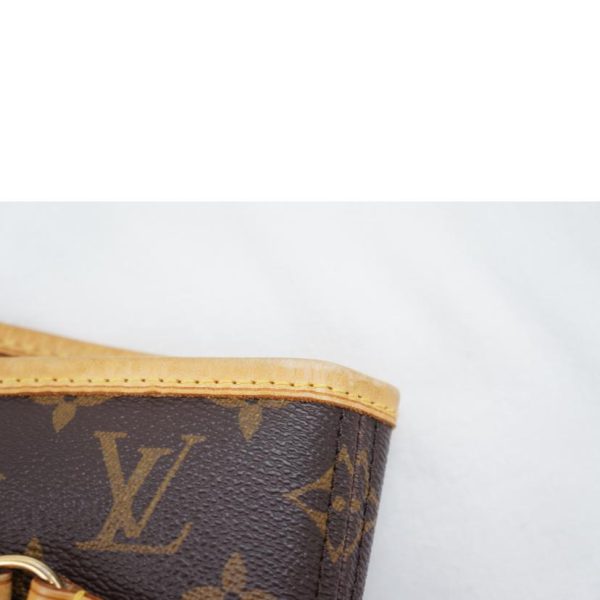 87669 6 Louis Vuitton Neverfull MM Tote Bag Monogram Brown