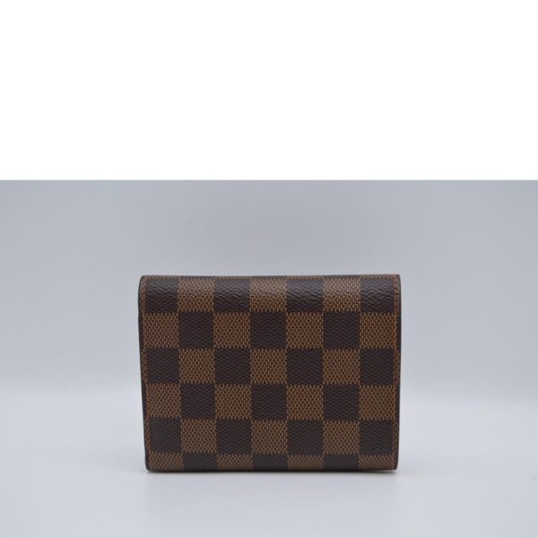 87671 2 Louis Vuitton Portefeuille Victorine Damier Wallet Rose Ballerine