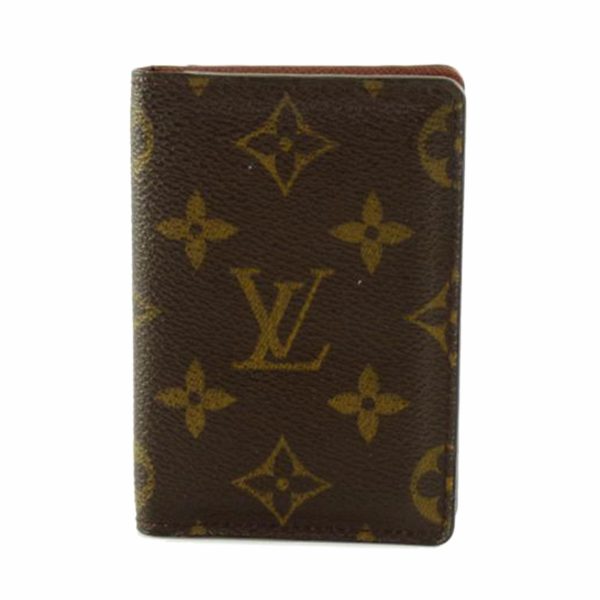 87689 1 Louis Vuitton Organizer de Poche Monogram Wallet Brown