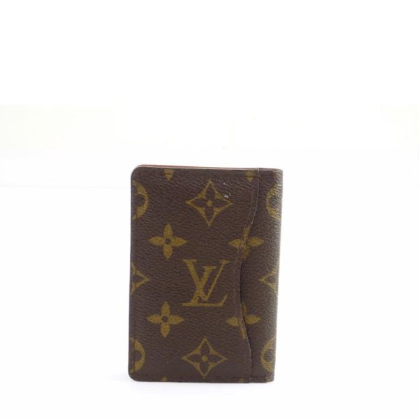 87689 2 Louis Vuitton Organizer de Poche Monogram Wallet Brown