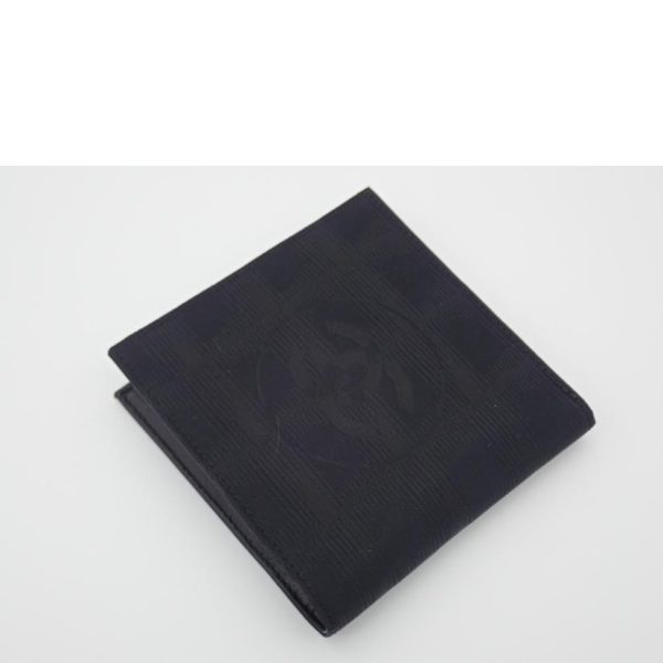 87789 3 Chanel New Travel Line 2 fold Wallet